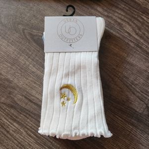 Urban Outfitters Star & Moon Socks 2 pack